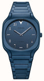 D1 Milano Square Galaxy Blue Dial Blue Steel Strap Watch for Men - D1-SQBJ09 Authentic Buy Shop Now