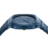 D1 Milano Square Galaxy Blue Dial Blue Steel Strap Watch for Men - D1-SQBJ09 Authentic Buy Shop Now