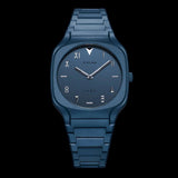 D1 Milano Square Galaxy Blue Dial Blue Steel Strap Watch for Men - D1-SQBJ09 Authentic Buy Shop Now