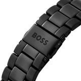 Hugo Boss Admiral Chronograph Black Dial Black Steel Strap Watch for Men - 1514258 Buy Now By Hugo Boss