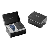 D1 Milano Square Galaxy Blue Dial Blue Steel Strap Watch for Men - D1-SQBJ09 Authentic Buy Shop Now
