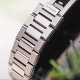 D1 Milano Ultra Thin Red Dial Silver Steel Strap Watch for Men - D1-UTBJ20 Authentic Buy Shop Now