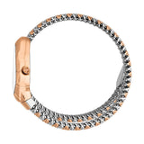 Just Cavalli Fiamma Silver Dial Two Tone Steel Strap Watch for Women - JC1L426M0065 Authentic Buy Shop Now
