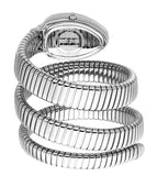 Just Cavalli Vezzoso Blue Dial Silver Steel Strap Watch for Women - JC1L230M0025