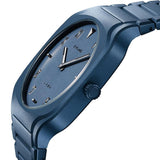 D1 Milano Square Galaxy Blue Dial Blue Steel Strap Watch for Men - D1-SQBJ09 Authentic Buy Shop Now