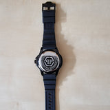 Philipp Plein The Skull Black Dial Black Silicone Strap Watch for Men - PWAAA0621 Authentic Buy Shop Now