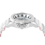 Philipp Plein The Skull White Dial White Silicone Strap Watch for Men - PWAAA1521 Authentic Buy Shop Now