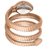 Just Cavalli Carezza Silver Dial Rose Gold Steel Strap Watch for Women - JC1L372M0045 Authentic Buy Shop Now