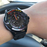 Philipp Plein The Skull Black Dial Black Silicone Strap Watch for Men - PWAAA0621 Authentic Buy Shop Now