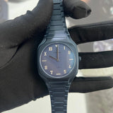 D1 Milano Square Galaxy Blue Dial Blue Steel Strap Watch for Men - D1-SQBJ09 Authentic Buy Shop Now