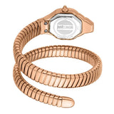 Just Cavalli Brillante Rose Gold Dial Rose Gold Steel Strap Watch for Women - JC1L326M0045 Authentic Buy Shop Now