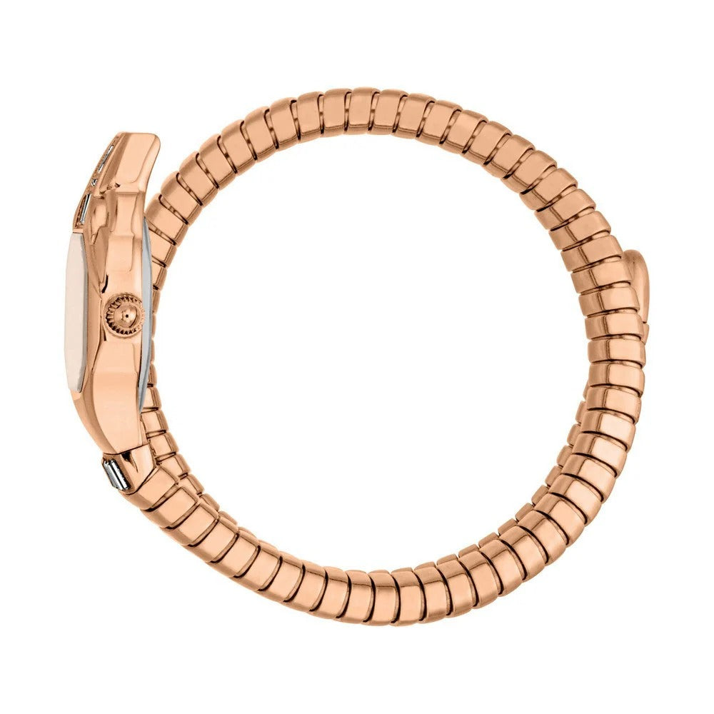 Just Cavalli Brillante Rose Gold Dial Rose Gold Steel Strap Watch for Women - JC1L326M0045 Authentic Buy Shop Now