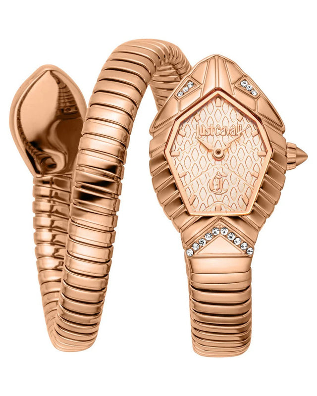 Just Cavalli Speranza Rose Gold Dial Rose Gold Steel Strap Watch for Women - JC1L356M0045 Authentic Buy Shop Now