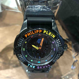 Philipp Plein The Skull Black Dial Black Silicone Strap Watch for Men - PWAAA0621 Authentic Buy Shop Now