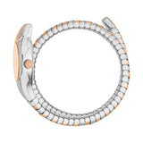 Just Cavalli Fiore Rose Gold Dial Two Tone Steel Strap Watch for Women - JC1L354M0065 Authentic Buy Shop Now