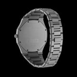 D1 Milano Ultra Thin Anthracite Gray Dial Gray Steel Strap Watch for Men - D1-UTBJ22 Authentic Buy Shop Now