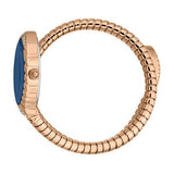 Just Cavalli Specchio Blue Dial Rose Gold Steel Strap Watch for Women - JC1L322M0045 Authentic Buy Shop Now