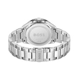 Hugo Boss Runner 3H Burgundy Dial Silver Steel Strap Watch for Men - 1514209 Buy Now By Hugo Boss