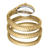 Just Cavalli Specchio Silver Dial Gold Steel Strap Watch for Women - JC1L323M0025 Authentic Buy Shop Now