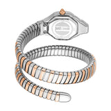 Just Cavalli Brillante Silver Dial Two Tone Steel Strap Watch for Women - JC1L326M0065 Authentic Buy Shop Now