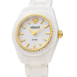 Versace DV One Mini White Dial White Ceramic Dial Watch for Women - VE9F00224 Buy Now By Versace
