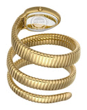 Just Cavalli Glam Evo 5 Silver Dial Gold Steel Strap Watch for Women - JC1L228M0035