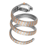 Just Cavalli Ambra Silver Dial Two Tone Steel Strap Watch for Women - JC1L370M0065 Authentic Buy Shop Now