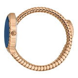 Just Cavalli Specchio Blue Dial Rose Gold Steel Strap Watch for Women - JC1L322M0045 Authentic Buy Shop Now