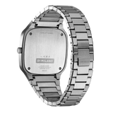 D1 Milano Square Caribbean Blue Dial Silver Steel Strap Watch for Men - D1-SQBJ07 Authentic Buy Shop Now