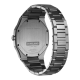 D1 Milano Ultra Thin Aventurine Black Dial Silver Steel Strap Watch for Men - D1-UTBJ29 Authentic Buy Shop Now
