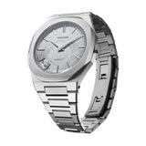 D1 Milano Pluto Ultra Thin Silver Dial Silver Steel Strap Watch for Men - D1-UTBJ18 Authentic Buy Shop Now