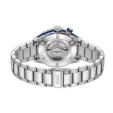 Hugo Boss Bossmatic Automatic Blue Dial Silver Steel Strap Watch for Men - 1514177 Authentic Buy Shop Now