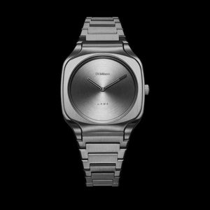 D1 Milano Square Gray Dial Grey Steel Strap Watch for Men - D1-SQBJ11 Authentic Buy Shop Now