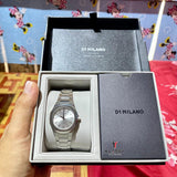 D1 Milano Ultra Thin Silver Dial Silver Steel Strap Watch for Women - D1-UTBL30 Authentic Buy Shop Now