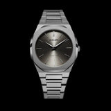 D1 Milano Ultra Thin Anthracite Gray Dial Gray Steel Strap Watch for Men - D1-UTBJ22 Authentic Buy Shop Now