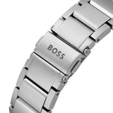 Hugo Boss Peak 2.0 Chronograph Blue Dial SIlver Steel Strap Watch for Men - 1514189 Authentic Buy Shop Now