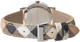 Burberry The City Silver Dial Multicolor Haymarket Leather Strap Watch for Women - BU9222 Authentic Buy Shop Now