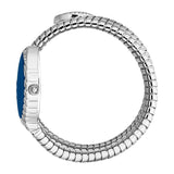 Just Cavalli Specchio Blue Dial Silver Steel Strap Watch for Women - JC1L323M0015 Authentic Buy Shop Now