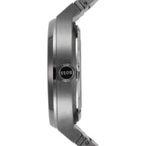Hugo Boss Candor Automatic Blue Dial Grey Steel Strap Watch for Men - 1514119 Authentic Buy Shop Now