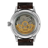 Seiko Cocktail Time Automatic Blue Dial Brown Leather Strap Watch for Men - SRPK15K1 Authentic Buy Shop Now