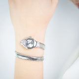 Just Cavalli Brillante Silver Dial Silver Steel Strap Watch for Women - JC1L326M0015 Authentic Buy Shop Now
