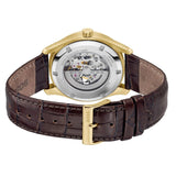 Hugo Boss Principle Skeleton Grey Dial Brown Leather Strap Watch for Men - 1514235 Authentic Buy Shop Now
