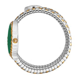Just Cavalli Specchio Green Dial Two Tone Steel Strap Watch for Women - JC1L323M0055 Authentic Buy Shop Now