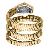 Just Cavalli Romina Green Dial Gold Steel Strap Watch for Women - JC1L395M0035 Authentic Buy Shop Now
