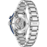 Hugo Boss Bossmatic Automatic White Dial Silver Steel Strap Watch for Men - 1514212 Authentic Buy Shop Now
