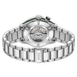 Hugo Boss Bossmatic Automatic Green Dial Silver Steel Strap Watch for Men - 1514178 Authentic Buy Shop Now