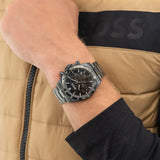 Hugo Boss Hero 2.0 Chronograph Blue Dial Blue Steel Strap Watch for Men - 1514270 Authentic Buy Shop Now
