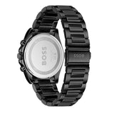 Hugo Boss Strike Chronograph Black Dial Black Steel Strap Watch for Men - 1514291 Buy Now By Hugo Boss