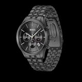 Hugo Boss Avery Chronograph Black Dial Black Steel Strap Watch for Men - 1514256 Authentic Buy Shop Now