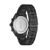 Hugo Boss Grand Prix Chronograph Black Dial Black Steel Strap Watch for Men - 1514298 Authentic Buy Shop Now